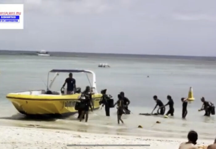 la plage de Trou aux Biches